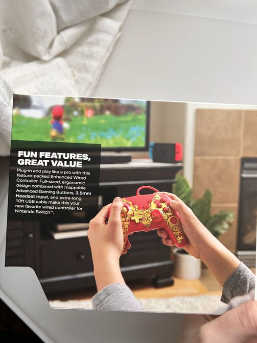 Comando Nintendo Switch Super Mario