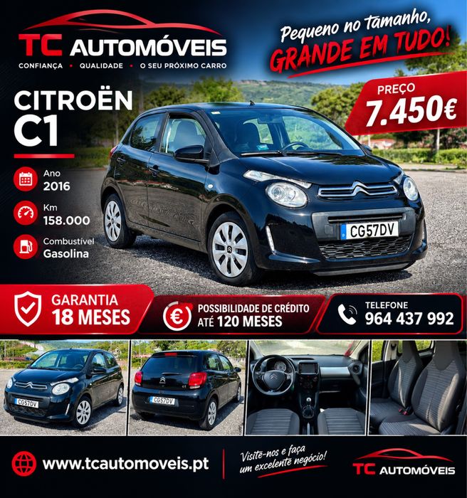 CITROEN C1 1.2 VTI 2016