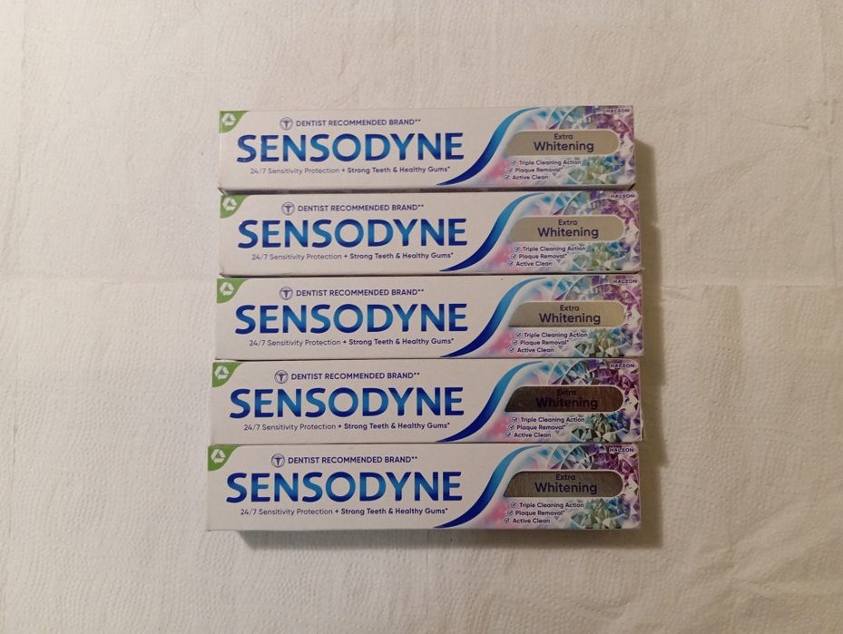 Sensodyne Whitening Extra Pasta do wrażliwych zębów 75ml 5 szt.