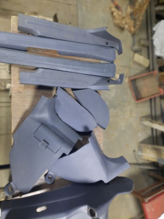 Пластик салона ланос