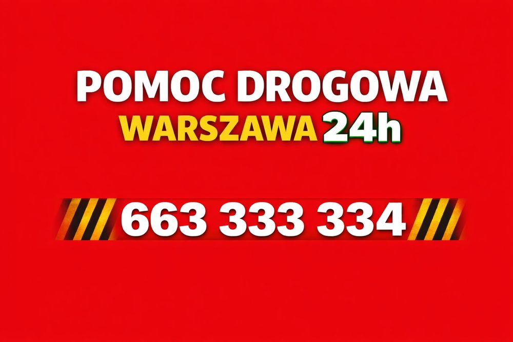 - > POMOC DROGOWA Warszawa 24  | TRANSPORT | Laweta tanie Holowanie
