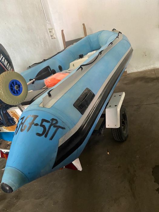 Barco semi-rigido motor 25cv