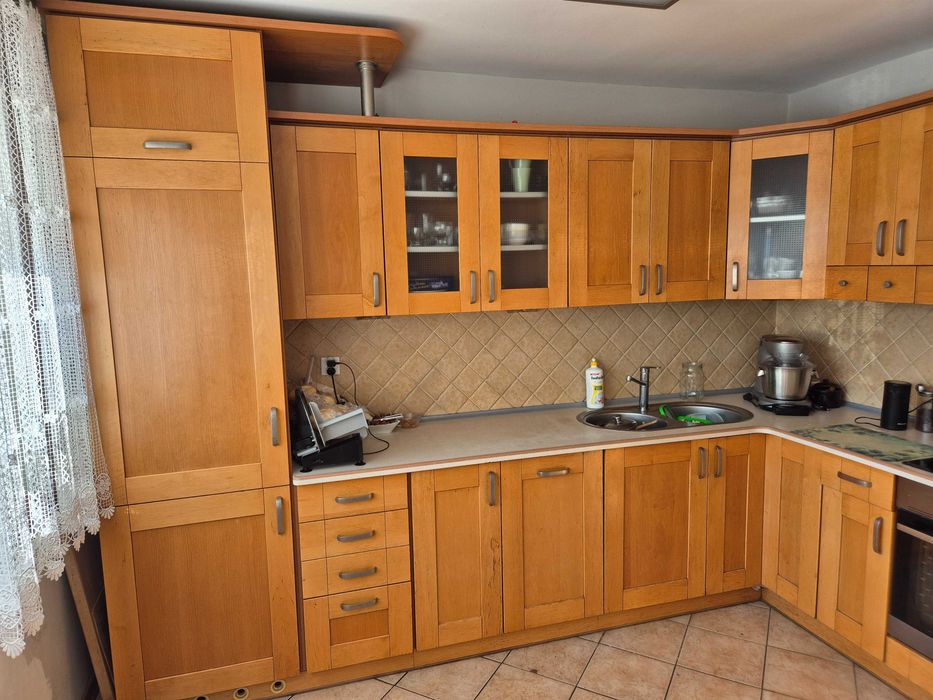 Meble kuchenne drewniane + AGD