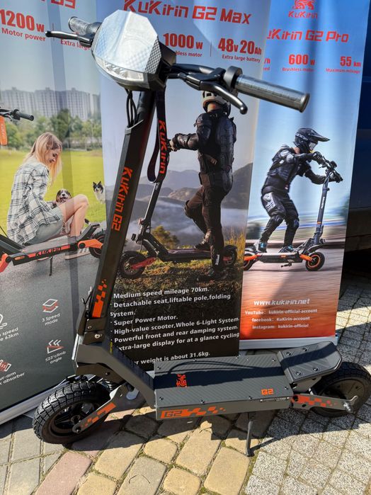 Kukirin G2 + Klucz +Prezent Nowość 2026