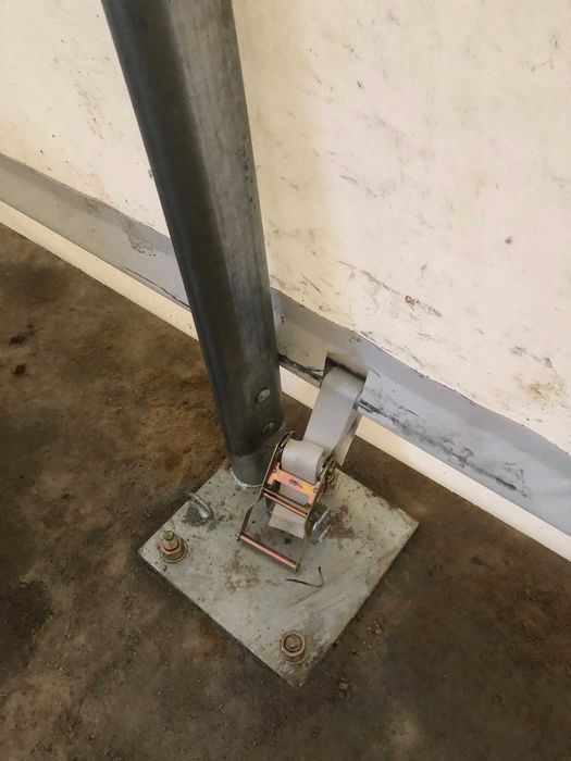 Zadaszenie na kontenery namiot magazynowy 6x12m hala łukowa magazyn