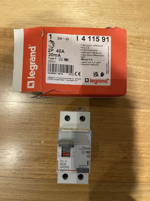 Interruptor Disjuntor Legrand 411591