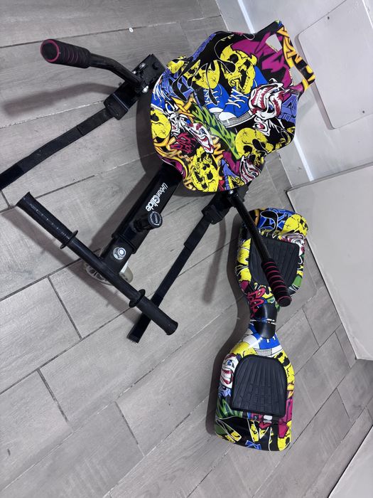 Hoverboard + kart pilot