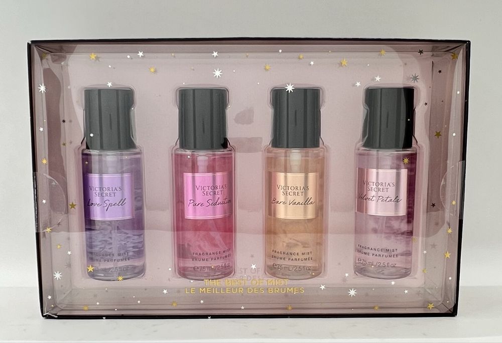 Набір спрей в тревел форматі Victorias Secret поштучно