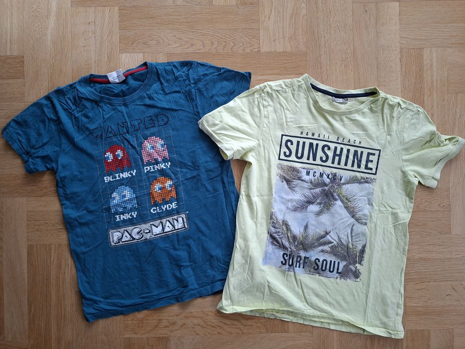 Zestaw 7 chłopięcych t-shirtów 158/164