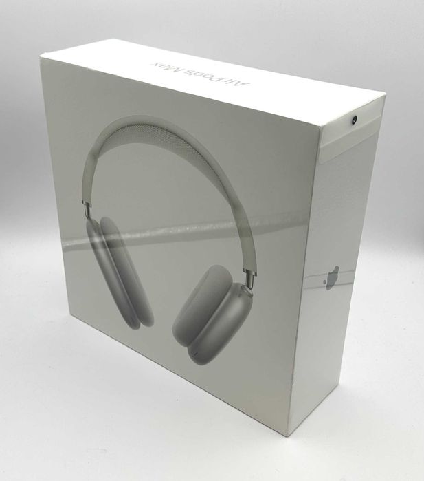 NOWE APPLE AirPods MAX słuchawki SILVER A2096 Air Pods ANC Lightning