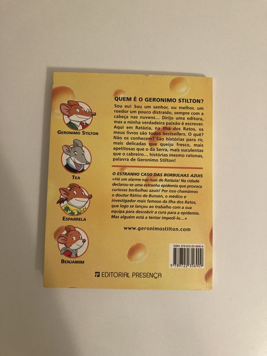 Livro Geronimo Stilton