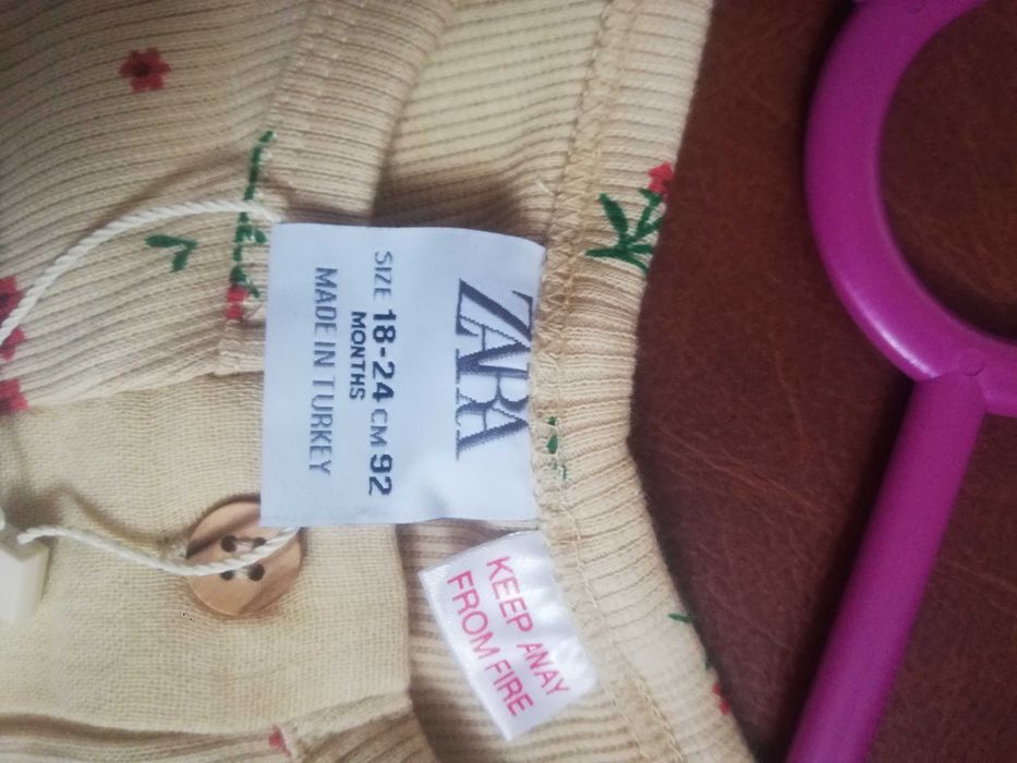 Nowa Piżama jednoczęściowa Zara 92