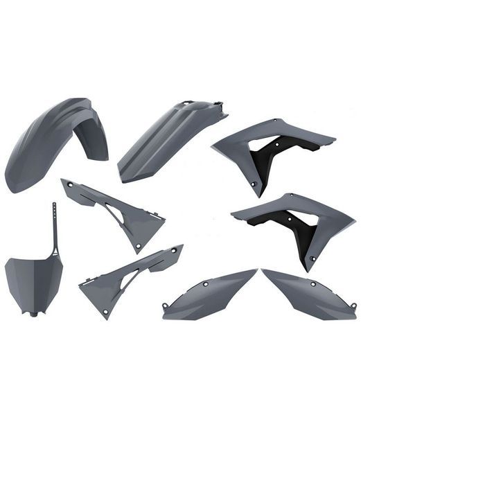 kit plasticos polisport nardo grey honda crf 250 / 450