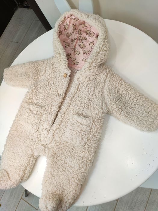 Плюшевий комбінезон для дівчинки