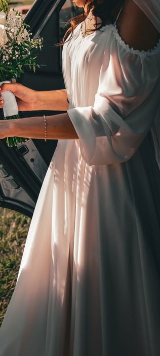 Suknia ślubna boho