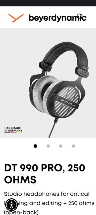 Beyerdynamic DT 990 PRO 250 Ohm