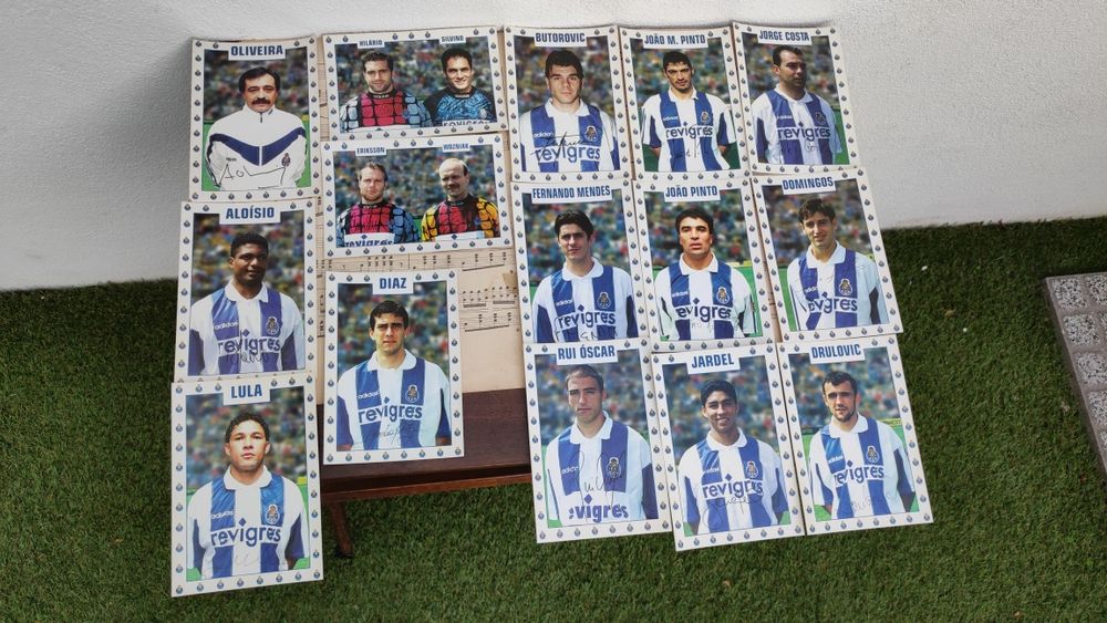 Coleção de 27 Postais FCP - Porto Tricampeão