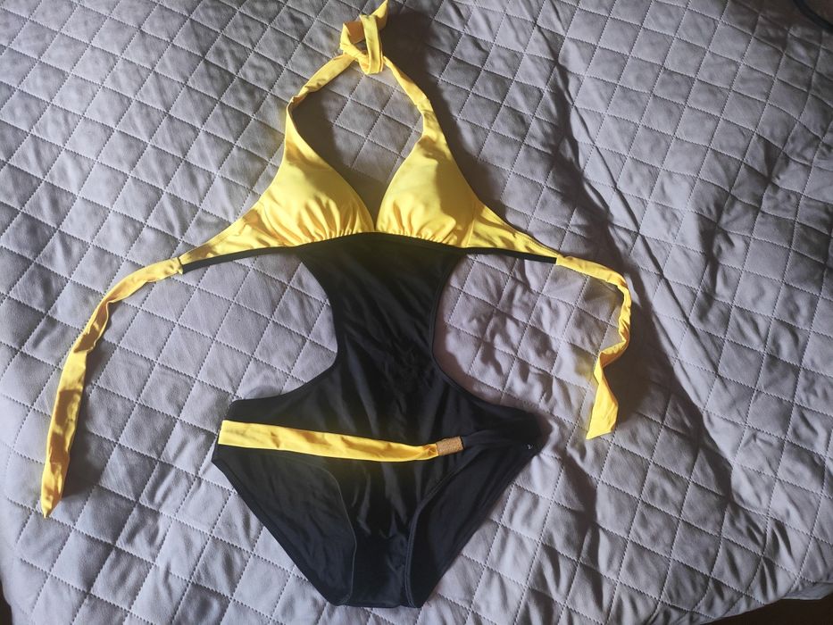 Strój kąpielowy jednoczęściowy monokini, r 36