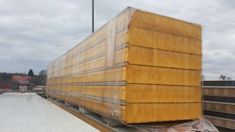 Płyta Warstwowa Chłodnicza Ścienna Dachowa WYPRZEDAŻ 2gat. obornicka