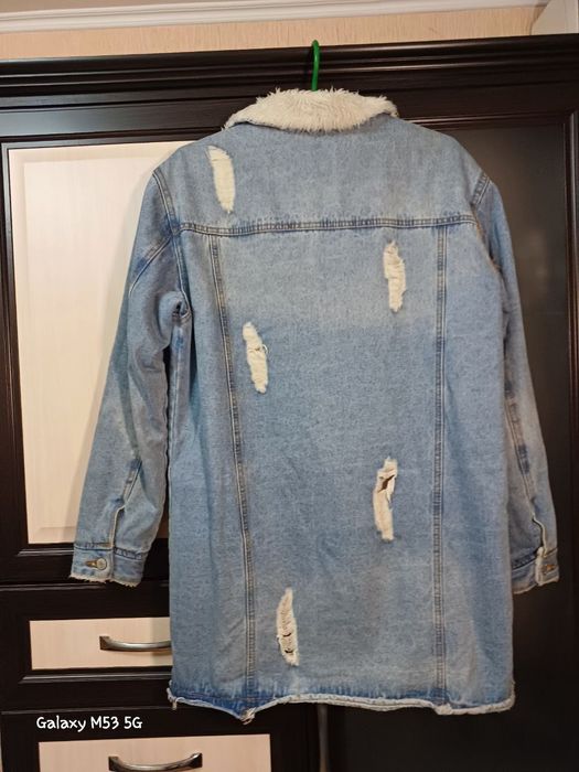 Джинсове пальто.