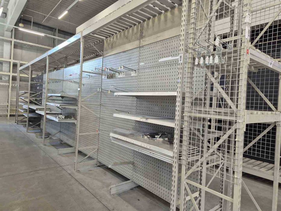 Regal metalowy tegometall 3m x 11m