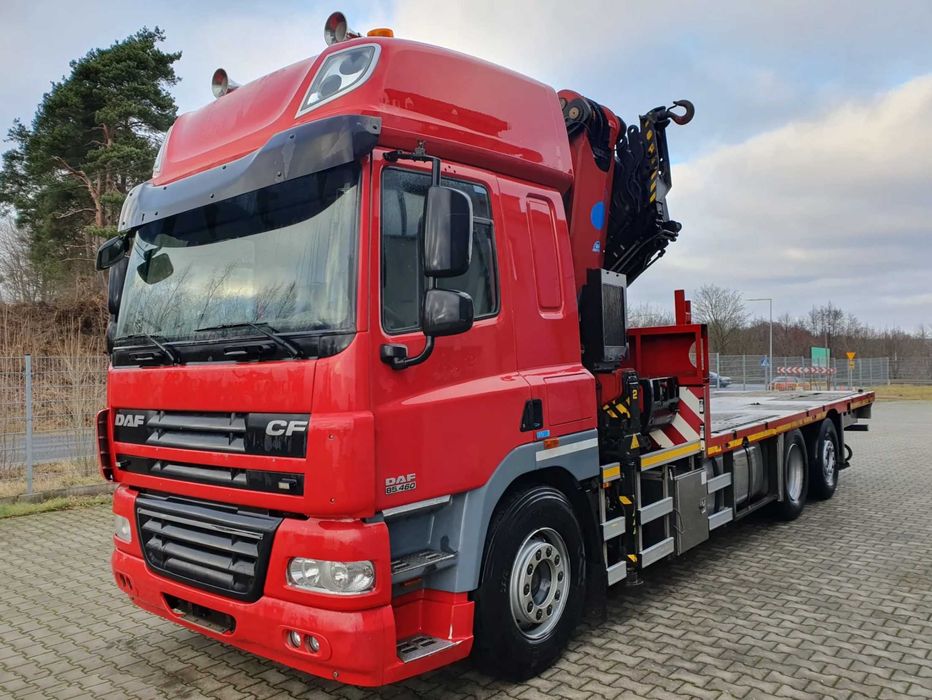 Transport HDS • Maszyn • Kontenerów • Usługi Dźwigowe • Materiałów Budowlanych • Mocny Dźwig - EFFER 525