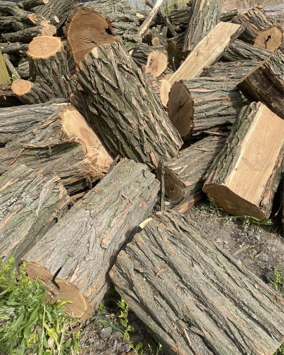 Дрова акация дуб ольха береза колотые метровые твердых пород твердые