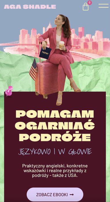 Strona internetowa jak Showit  - ale bez miesięcznego abonamentu