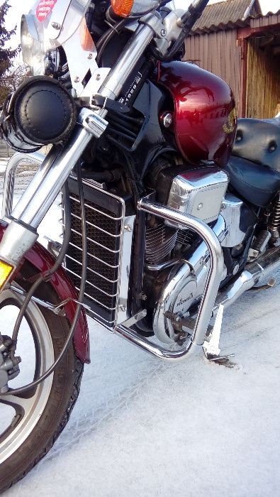 Szyba honda VT 700-800 gmole sakwy