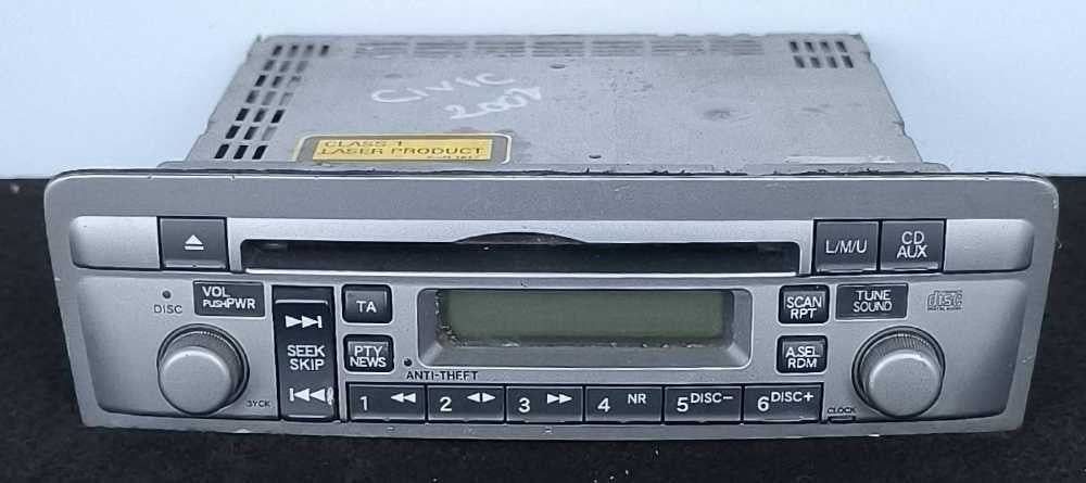 Rádio / Auto Rádio 39101-S5S-B710-M1 - HONDA CIVIC VII Hatchback