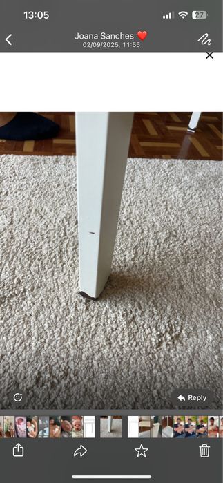 Mesa IKEA VIHALS 84/120x74