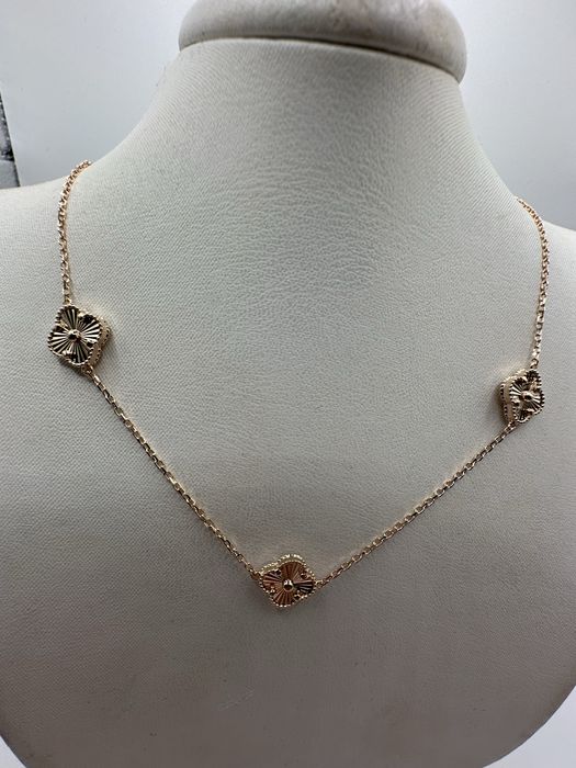 Кольє, ВанКліф1см ;40см+ 5 см - золото 585 проби, 6.03г-