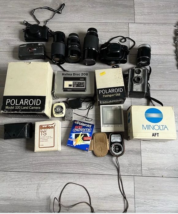 Раритетні фотоапарати з Англії