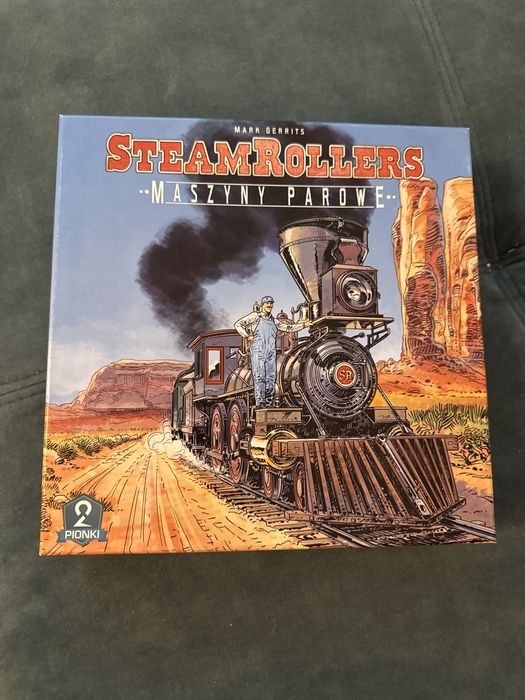 SteamRollers Maszyny Parowe gra planszowa