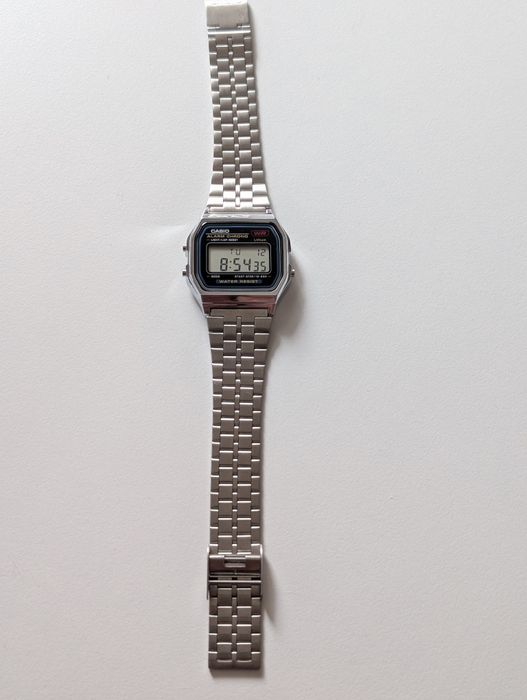 Nowy oryginalny zegarek Casio A159 Made in Japan, nie chiński
