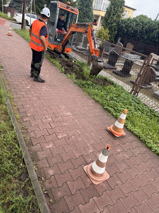 Minikoparka - uslugi minikoparka