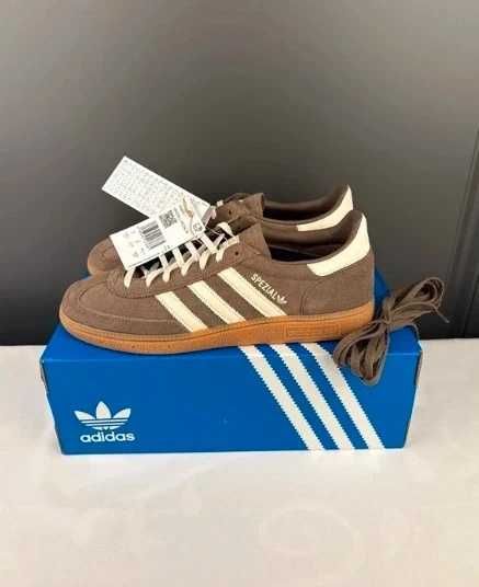 Brązowe handball spezial Adidas rozmiar 42