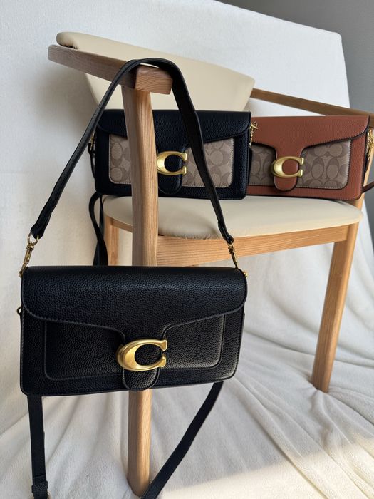 сумка Coach  ,Женская сумка, Сумка багет женская, сумка Coach  ,
