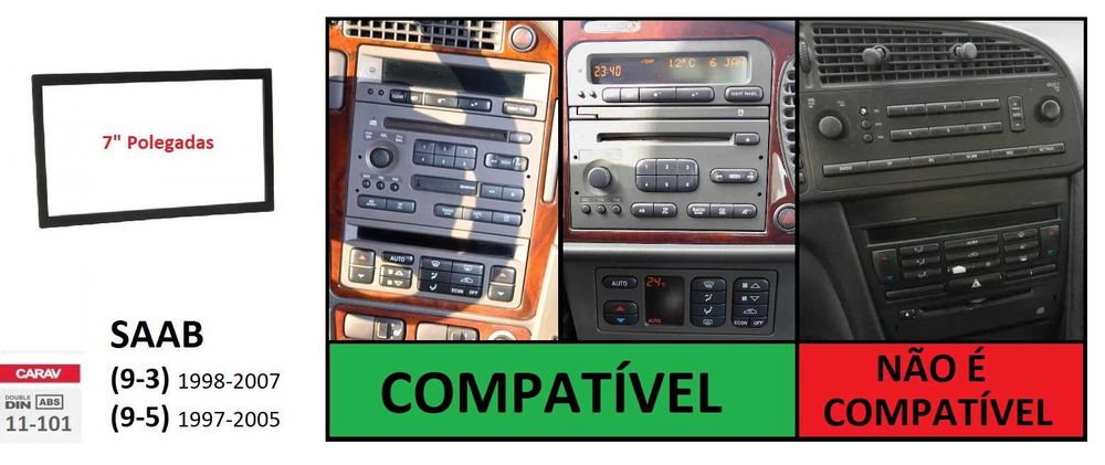 (NOVO) Rádios 2DIN • SAAB • [9-3] • [9-5] • Android GPS 93 95 [4+64GB]