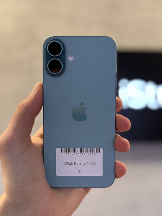 RATY 0% iPhone 16 Plus 128GB BATERIA 100% GWARANCJA 12 miesiecy!!!