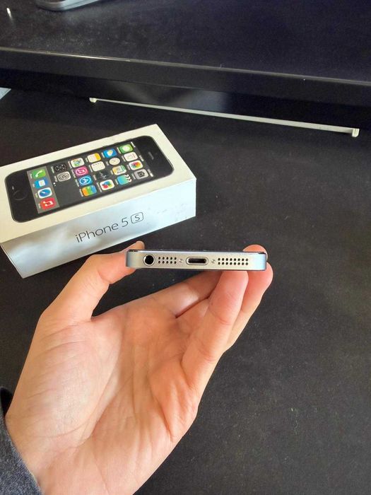 Phone 5s Preto/Space Gray Como Novo - Caixa Original