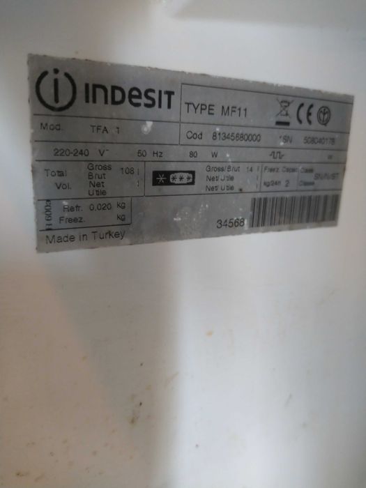 Lodówka Indesit MF11
