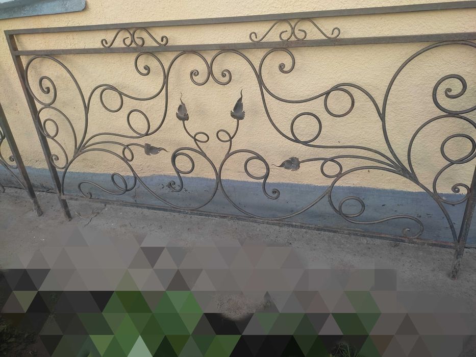 Балкон кований та перило коване
