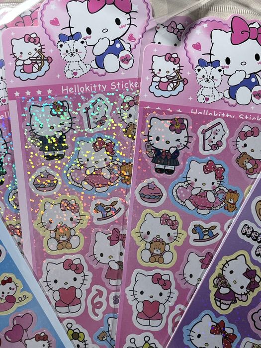 Милі наліпки з hellokitty