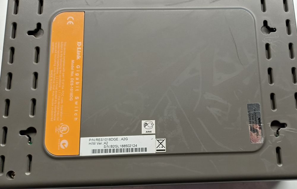 Світч D-Link Giga Express DES-1018DG