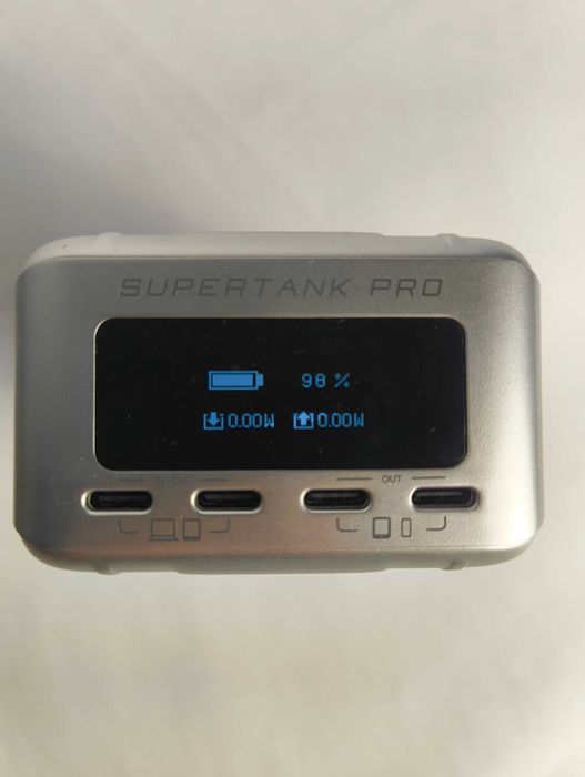 Флагманський Power Bank Zendure SuperTank Pro 100W | 26800mAh | OLED