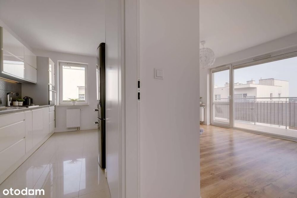 Narożne 2 pokoje z balkonem | 52,23 m² | Marki