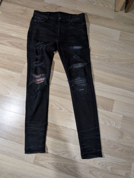 Amiri Bandana Jeans