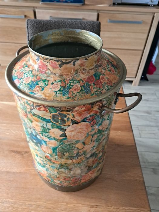 Kana kanka na mleko stara osobna retro vintage