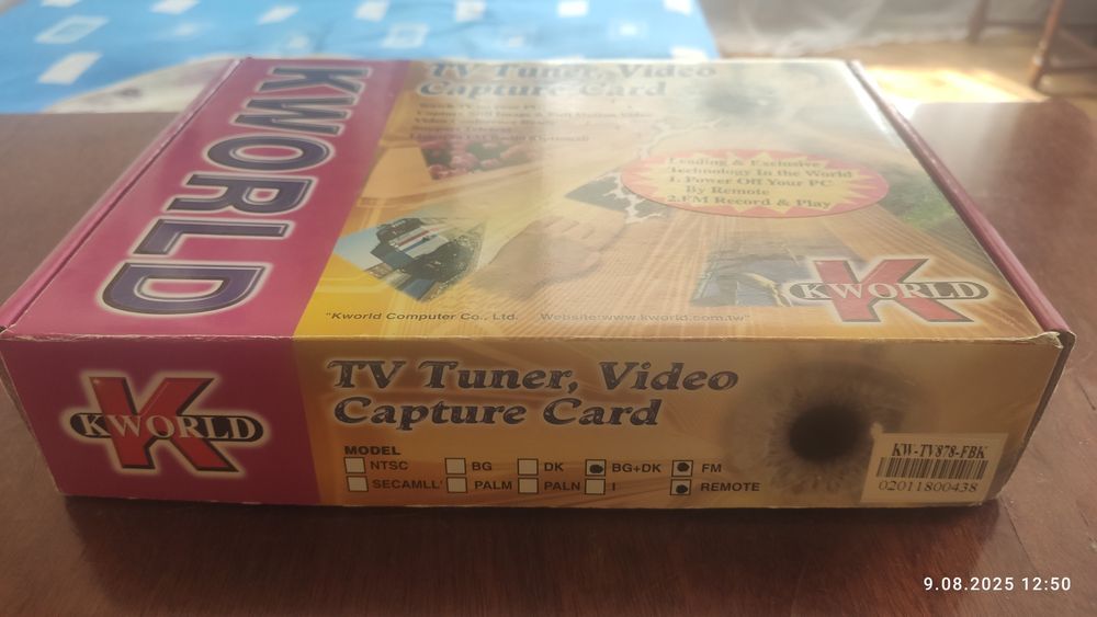 TV-тюнер Kworld PCI TV/FM